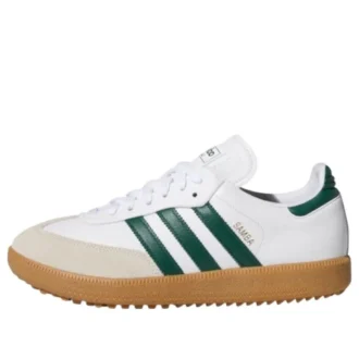 Adidas Samba Spikeless Golf „Cloud White Collegiate Green Gum”