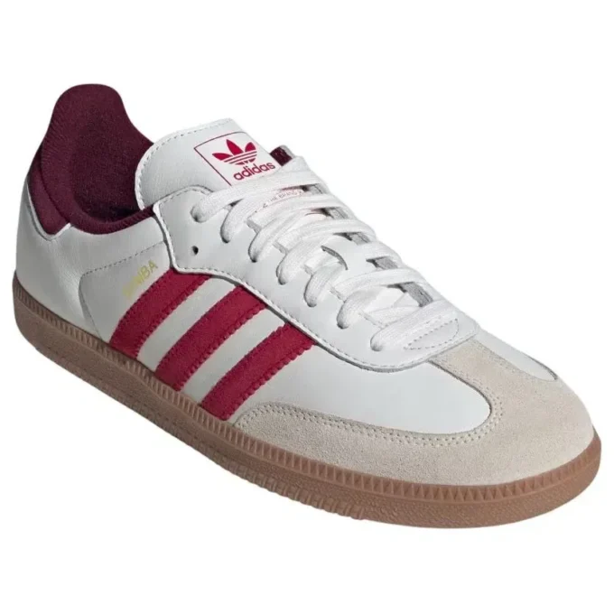 Adidas Samba „White Better Scarlet”