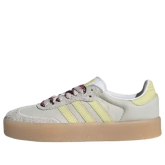 Adidas Samba „White Grey Powder Yellow”