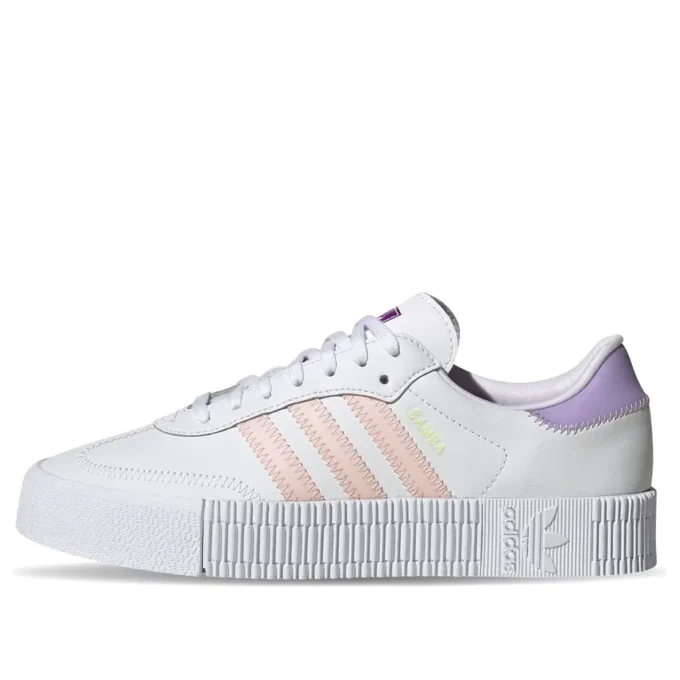 Adidas Sambarose „Alb Roz Violet”