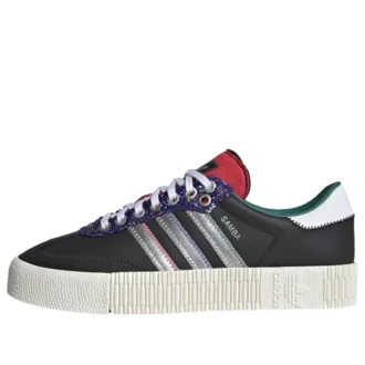 Adidas Sambarose „Core Black Silver Metallic”