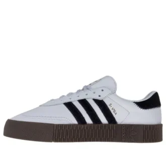 Adidas Sambarose „White Black Brown”
