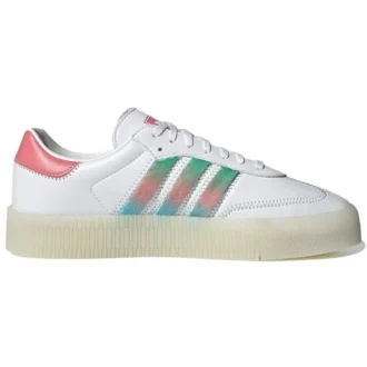 Adidas Sambarose „White Green Pink”