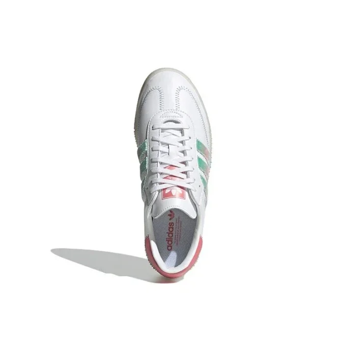Adidas Sambarose „White Green Pink”