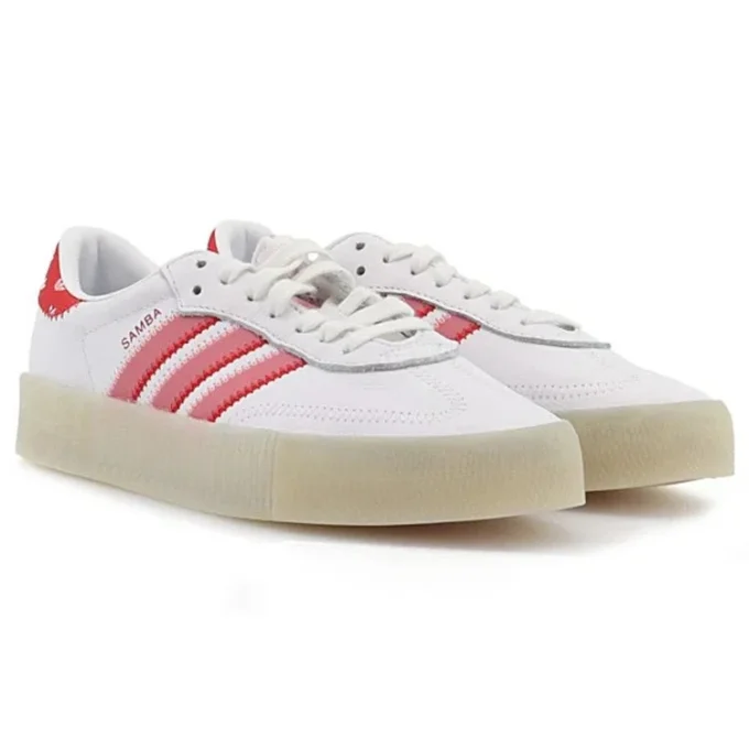 Adidas Sambarose „White Red”