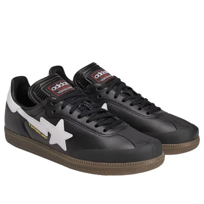 Adidas X Bape Samba „Core Black”