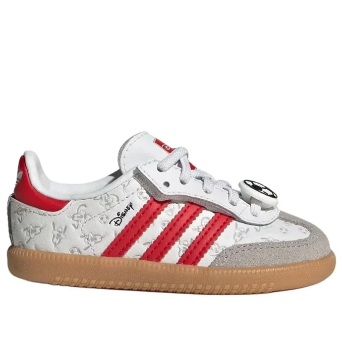Adidas X Disney Samba OG Comfort Elastic Lace „White Better Scarlet”
