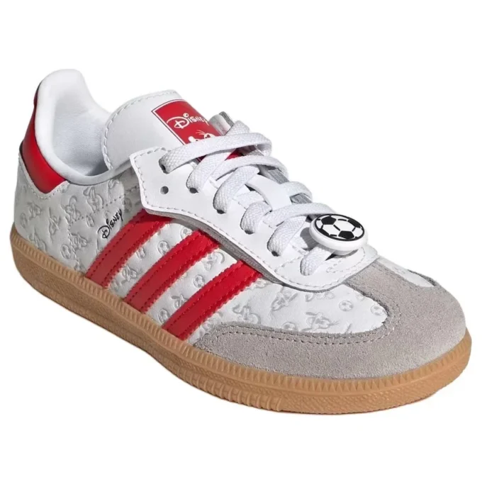 Adidas X Disney Samba OG Comfort Elastic Lace „White Better Scarlet”