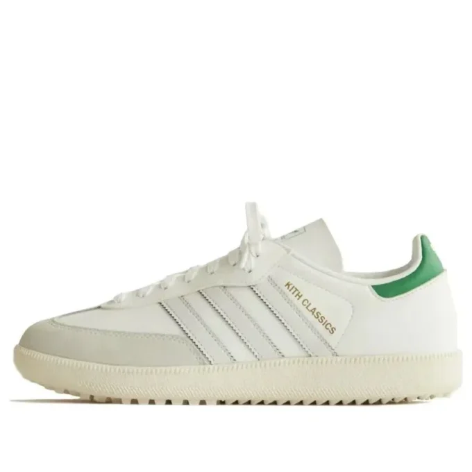 Adidas X Kith Samba Spikeless Golf „White Green”
