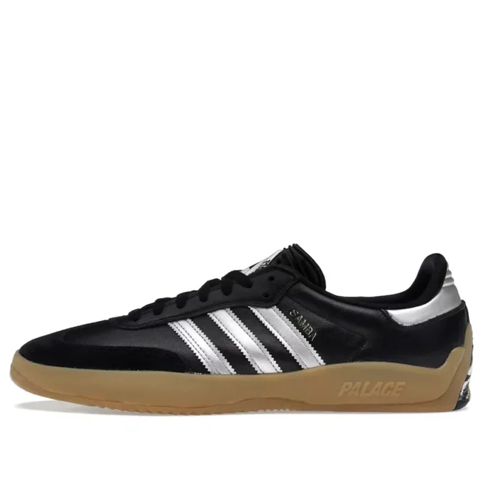 Adidas X Palace Puig Samba „Black Silver”