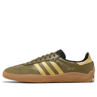 Adidas X Palace Samba Puig „Focus Olive Metallic Gold”