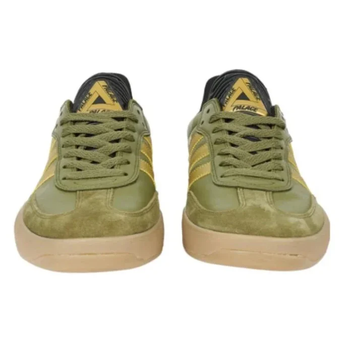 Adidas X Palace Samba Puig „Focus Olive Metallic Gold”