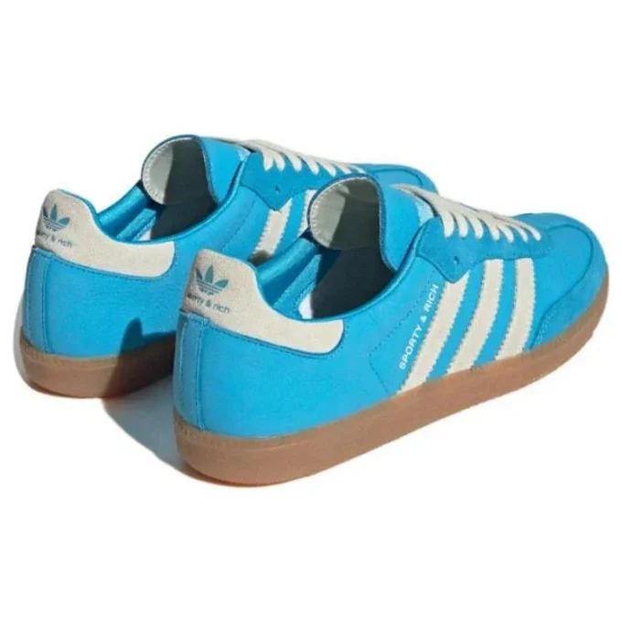 Adidas X Sporty & Rich Samba OG „Blue Grey”