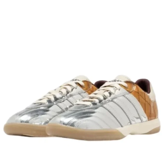 Adidas X Wales Bonner Samba Millennium „Silver Metallic Yellow Croc”